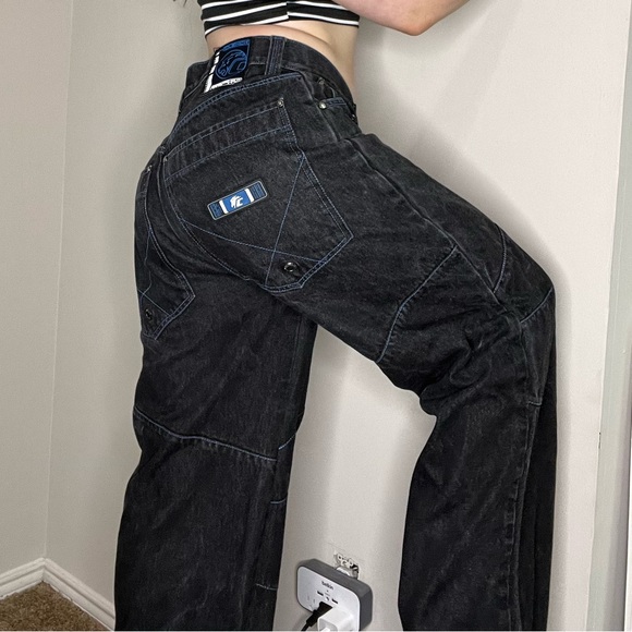 Vintage Other - Clench Jeans Vintage Denim 90s Y2K Streetwear Hip Hop Baggy Unisex 32 x 32